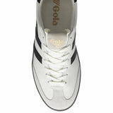Cyclone Leather White/Black/Dk Gum