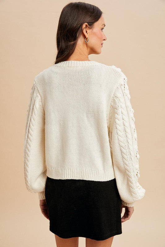 Audrey Bow Sweater