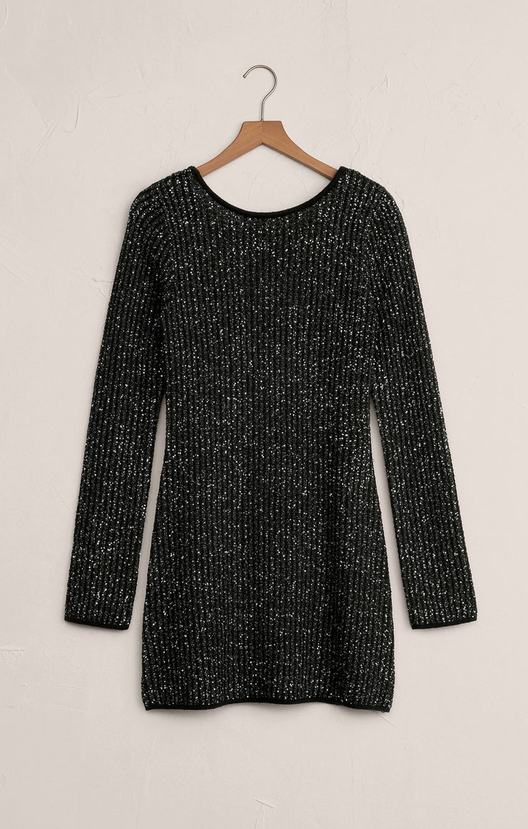 La Marca Sequin Mini Dress