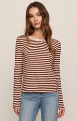Junie Stripe Slub Shirt