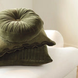 Velvet Scallop Pillow