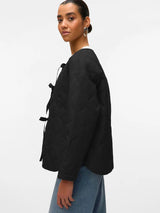 Sabine Quilted Tie Jacket