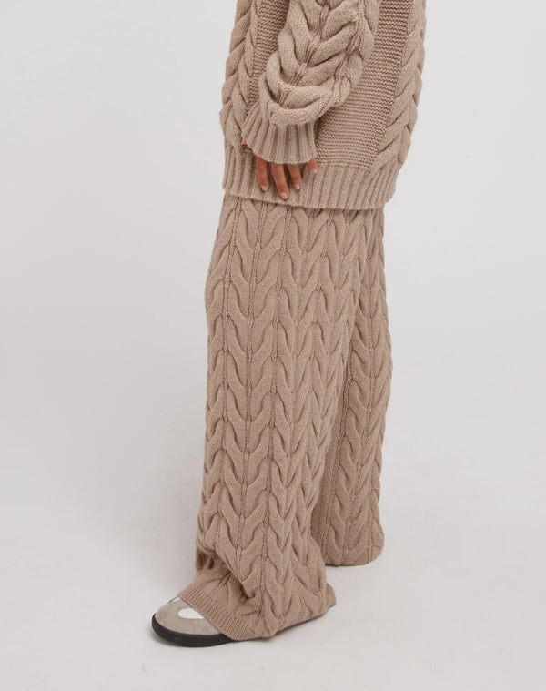 Sophie Cable Knit Pant