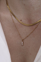 Iris Mini Snake Chain