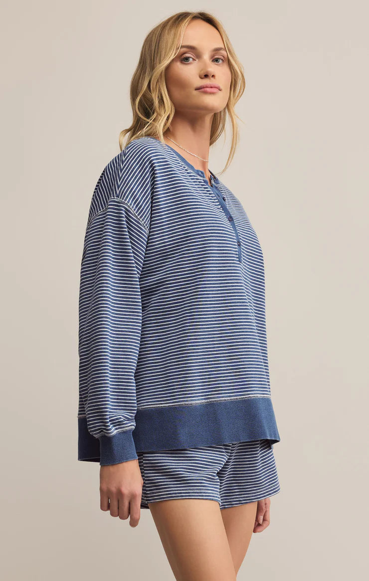 Apollo Striped Sweatshirt