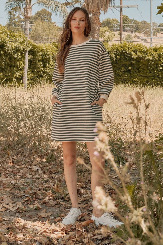 Stephanie Stripe Dress