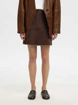 Kaya Suede Skirt