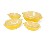 S/4 Lemon Nesting Bowls