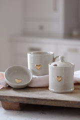 Covered Jam Jar-Heart