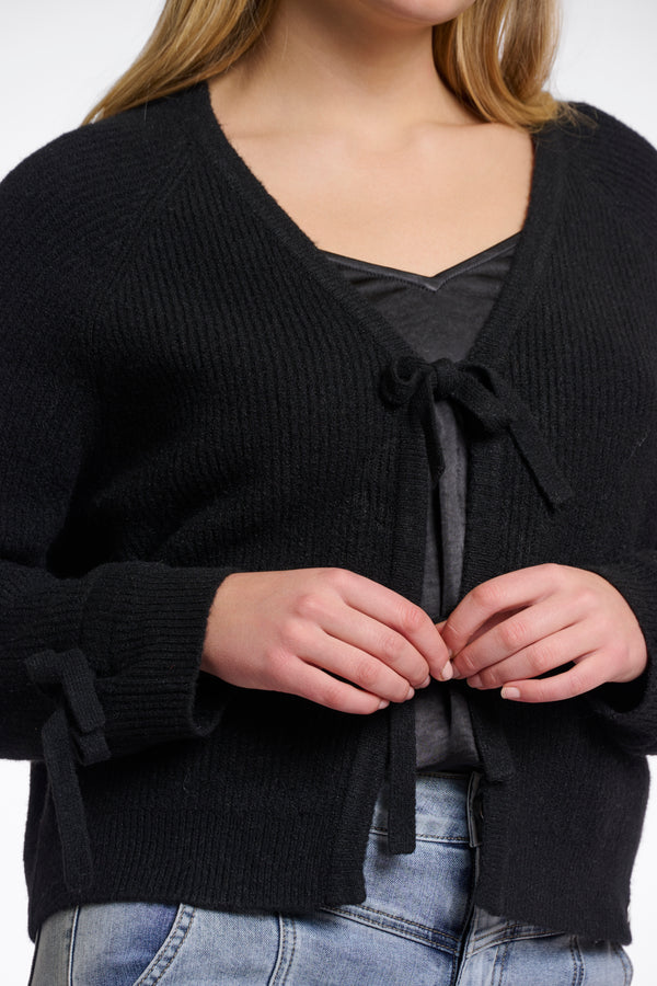 Cardigan W/Bows