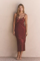 Bruna Lace Midi Dress