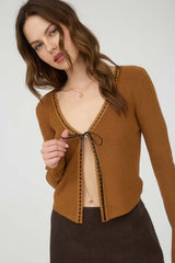Celine Tie Front Cardigan
