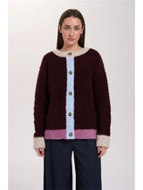 Color Block Cardigan