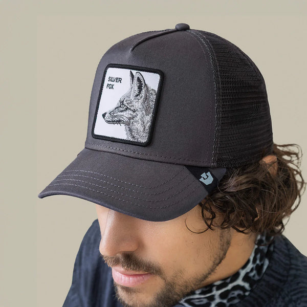 Silver Fox Hat-Grey