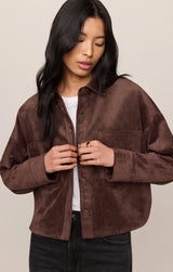 All Day Cropped Suede
