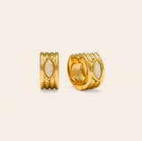 Marquise Groove Hoop