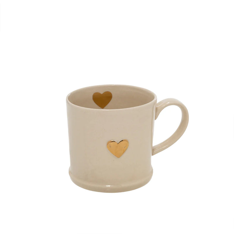 Sweet Heart Mug-Gold