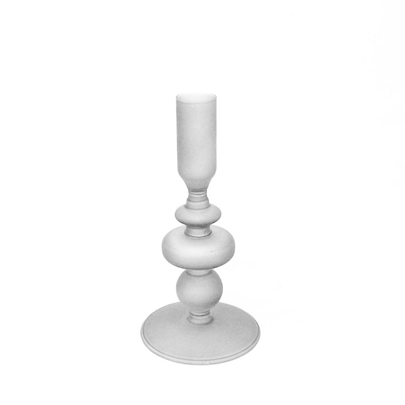 Frosted Candle Holder