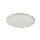 Scalloped Oval Plate