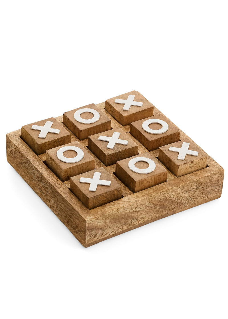 Mango Wood Tic Tac Toe