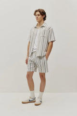 Textured Striped Shirt