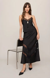 Kori Lace Inset Skirt