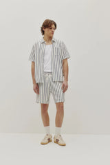 Crochet Stripe Shirt