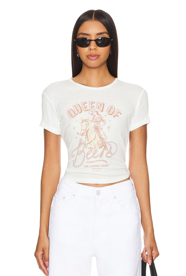 Rodeo Queen of Beers Baby Tee