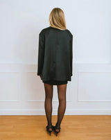 Evie Blazer-Satin