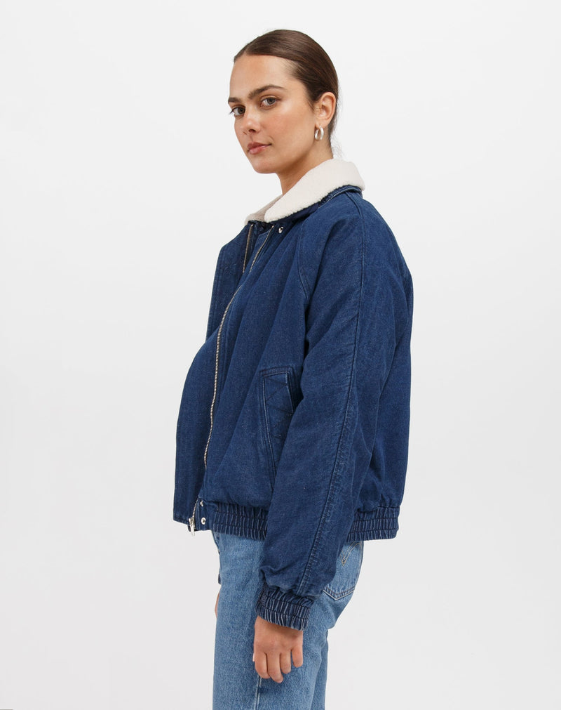 Mackenzie Denim Bomber