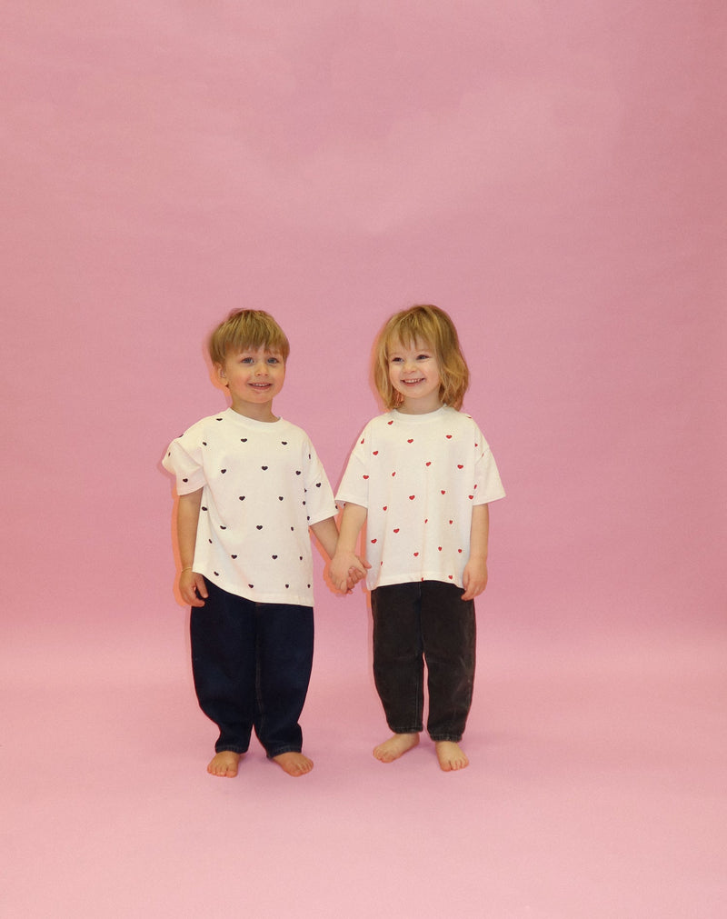 Kids All Over Heart Tee