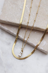 Iris Mini Snake Chain