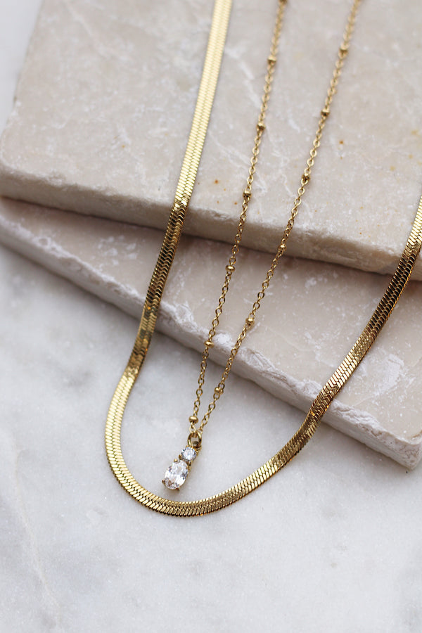 Iris Mini Snake Chain