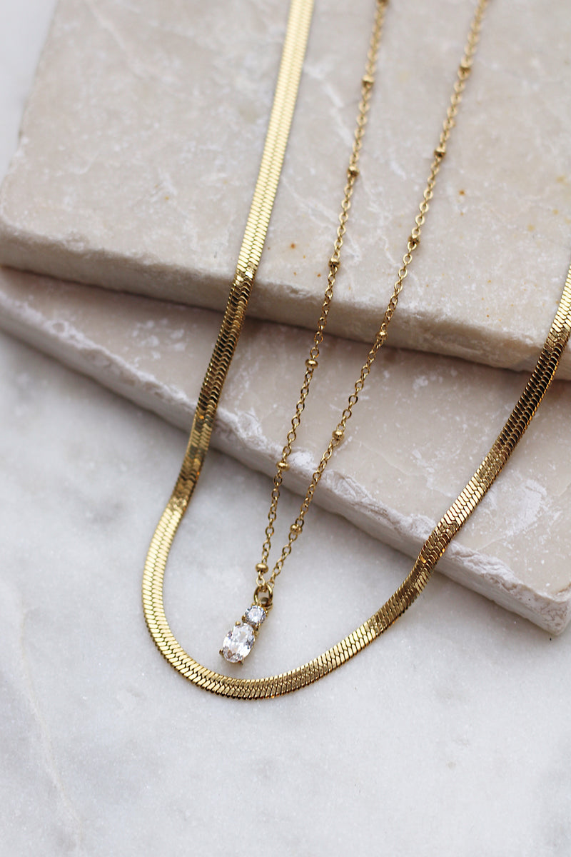 Iris Mini Snake Chain