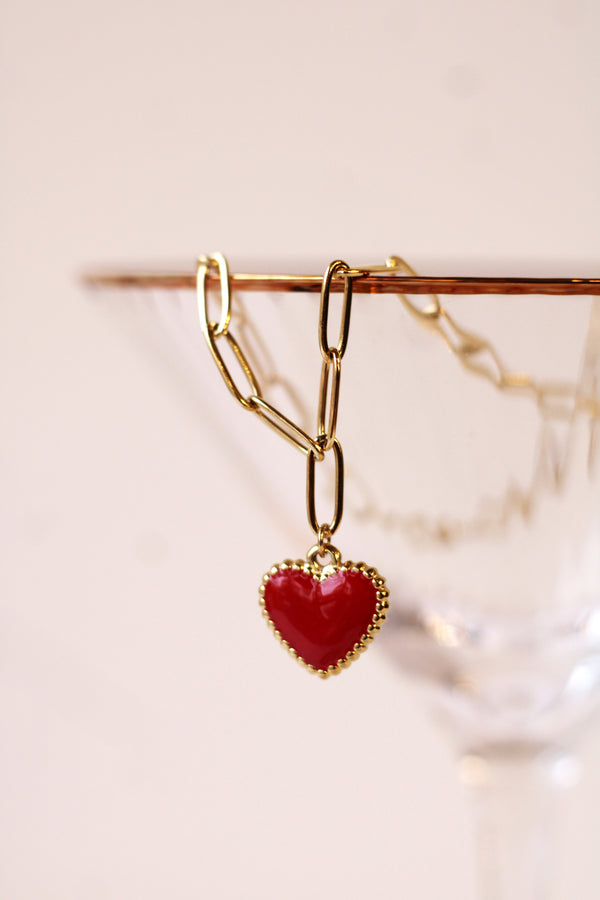 Rouge Heart Necklace
