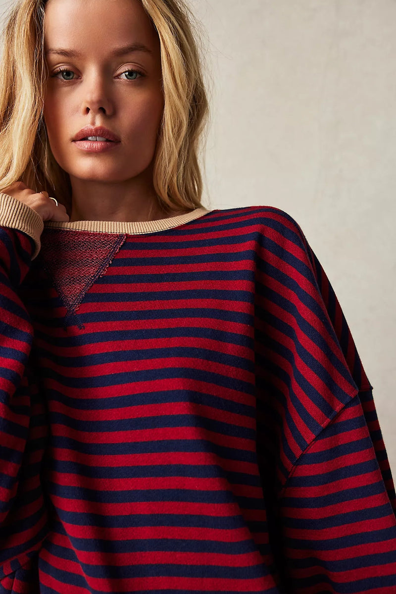 Classic Stripe Crew F25