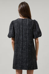 Margaret Tweed Shift Dress