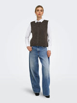 Olivia Button Vest
