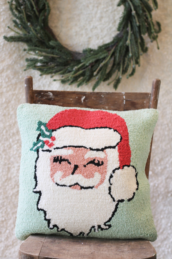 Pinch Hook Santa Pillow