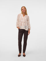 Thursday 3/4 Floral Blouse
