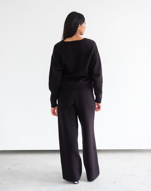 Boxy V Neck Sweater