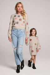 Kids Blossom Sweater Dress