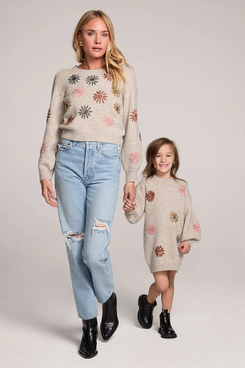 Kids Blossom Sweater Dress
