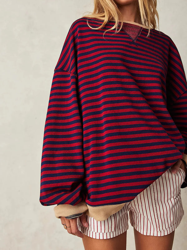 Classic Stripe Crew F25