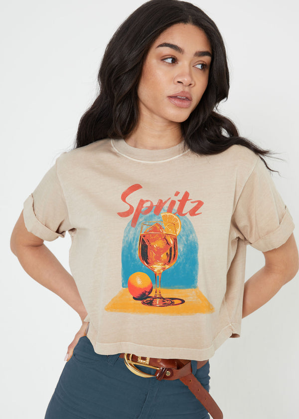 Spritz Crop Tee