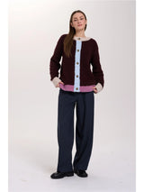 Color Block Cardigan