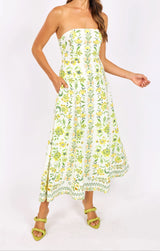 Dandelion Dreams Tube Maxi Dress