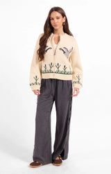 Songbird Zip Sweater