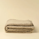 Blanket Stitch Boucle Throw