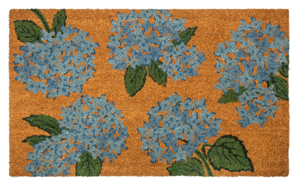 Blue Hydrangea Doormat